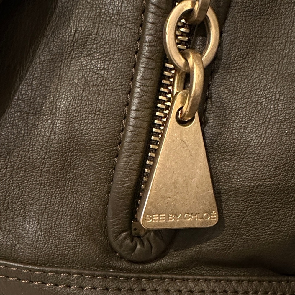 See By Chloe Dark Olive Crossbody Bag - Picture 3 of 10